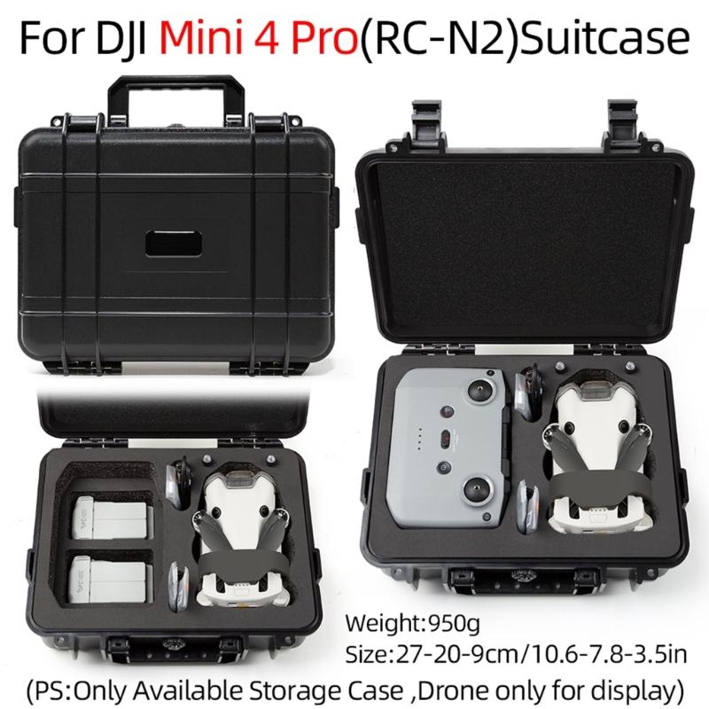 Explosion of Box Carrying Case with Inner Holder Tray for  4  Flight Pouch Keep Your Gear Safe and Secure