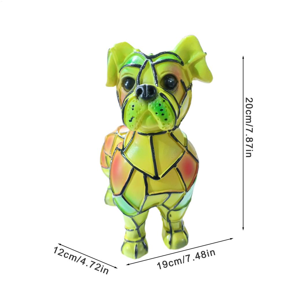 LED Table Lamps Dogs Themed Bedside Night Resin Light Rechargeable LED Ambience Lamp for Bedside Shelf Use In Bedroom Childrens