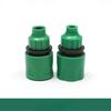 2-Way Y Garden Hose Splitter Double Outlet Water Tap Connector with Separate Control Valves for Lawn Irrigation