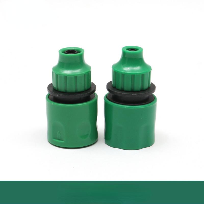 2-Way Y Garden Hose Splitter Double Outlet Water Tap Connector with Separate Control Valves for Lawn Irrigation