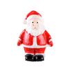 1Pc Christmas Santa Snowman Train Mini Figurine DIY Fairy Landscape Decoration