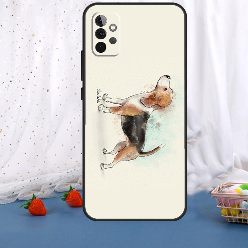 Beagle Dog For Samsung Galaxy A36 A26 A16 A05 A06 A54 A34 A14 A22 A32 A52 A55 A35 A15 A53 A13 A56 Case