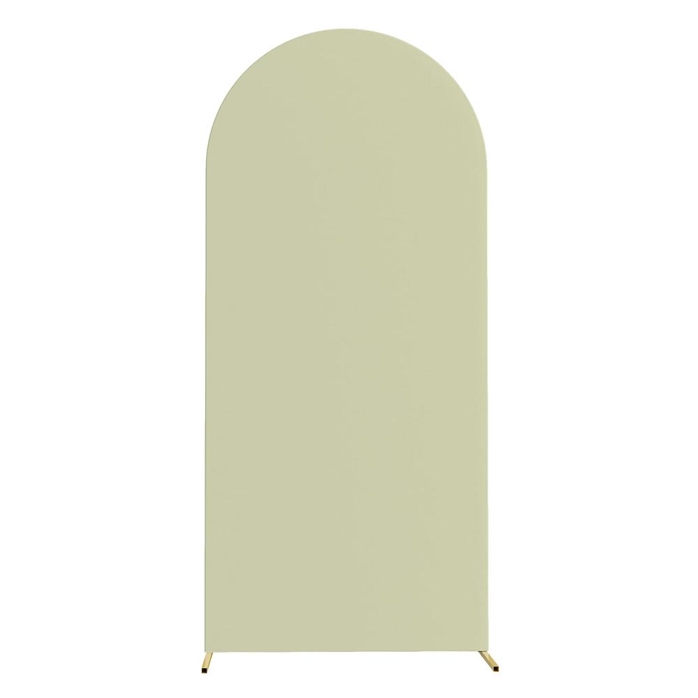 Elastic U-Shaped Arch Door Cloth Cover Decorative Backdrop for Birthday Party Wedding, 120x50cm