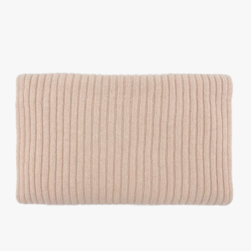 Saint Luxure Alpaca Merino Wool Bulky Muffler Baby Pink