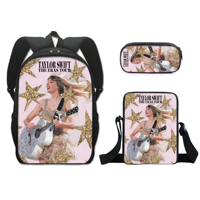 Taylor Swift Taylor Swift Zaino Scolastico Zaino per Bambini Piccola Borsa a Tracolla Astuccio Zaino