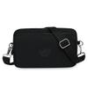 New Nylon Coin Phone Bag Three-Layer Horizontal Casual Middle-Aged Mom Bag Versatile Fashion Shoulder Crossbody Bag
