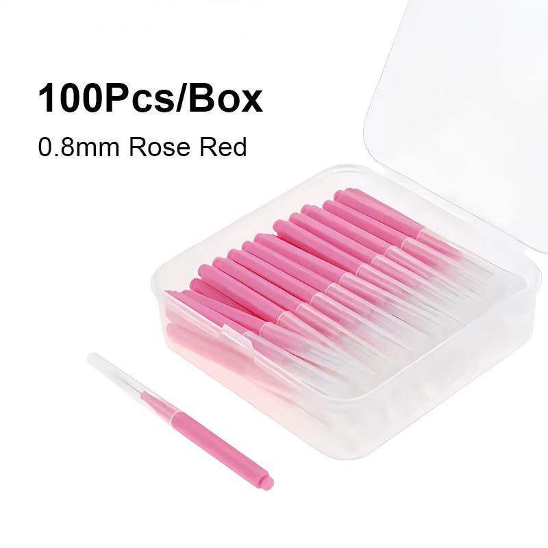 Disposable Type Interdental Brush Orthodontic Interdental Brush with Soft Bristles Interdental Brush for Orthodontic Treatment