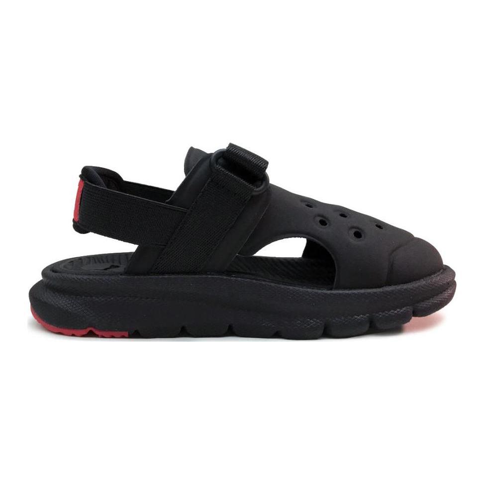 New PUMA Evolve Sandal Low Top Children's Sandals Black Red Kids' 390692-01