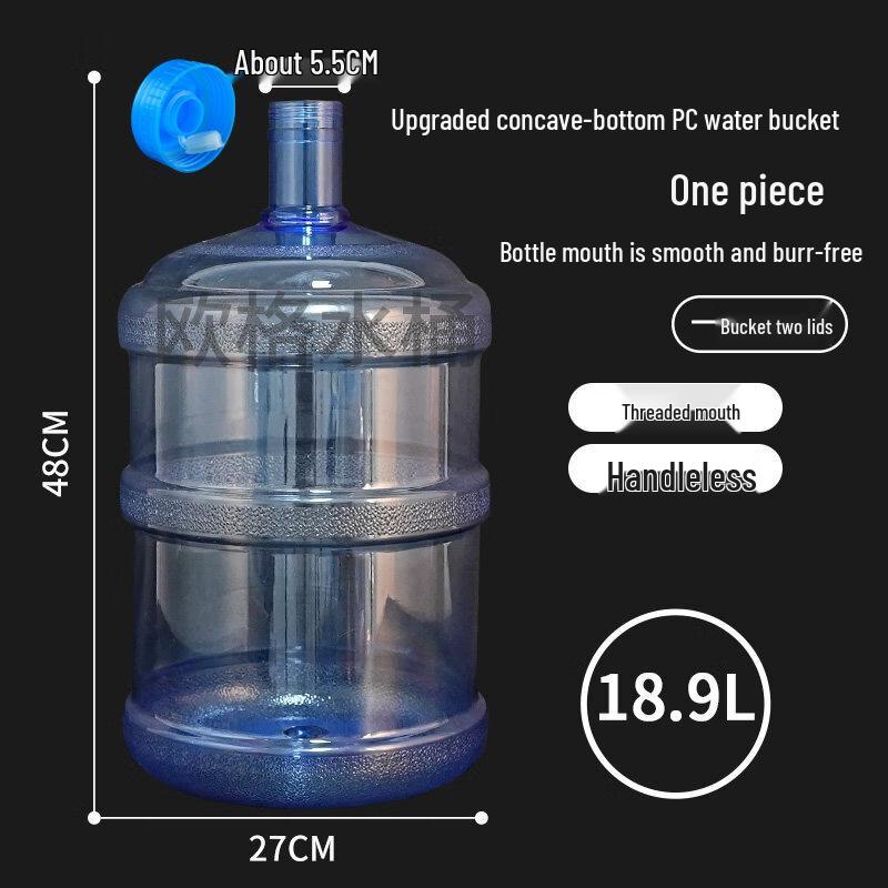 ZISIZ Large Food-Grade Plastic Water Storage Container
