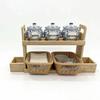 Bamboo Double-layer Kitchen Storage & Cosmetics Organizer Rack