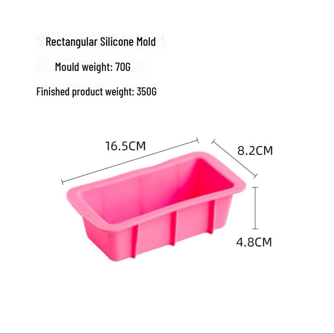 

«Силиконовая форма для холодного мыла своими руками с крышкой, вместимость 600-1100 г» Small toast 350g