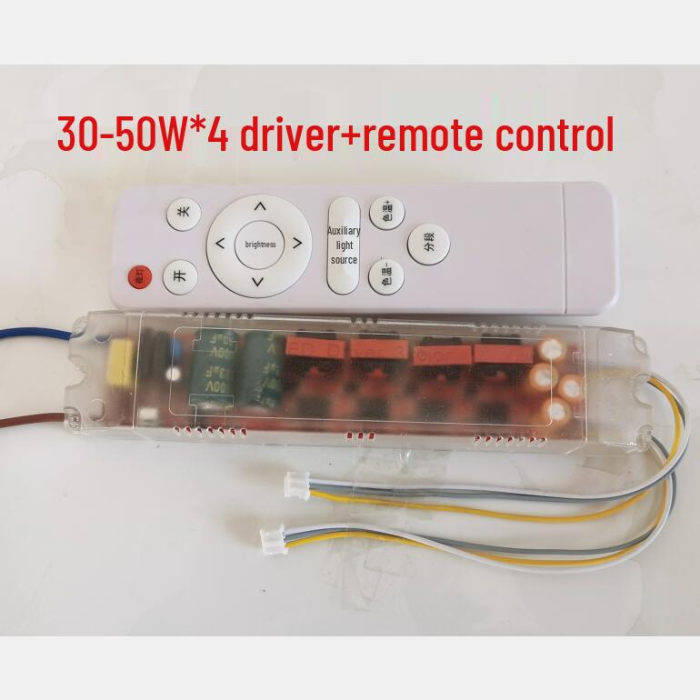 

Світлодіодний драйвер для стельового світильника з пультом дистанційного керування, з плавним регулюванням яскравості та колірної температури, блок живлення зі зміною кольору світла (триколірний)