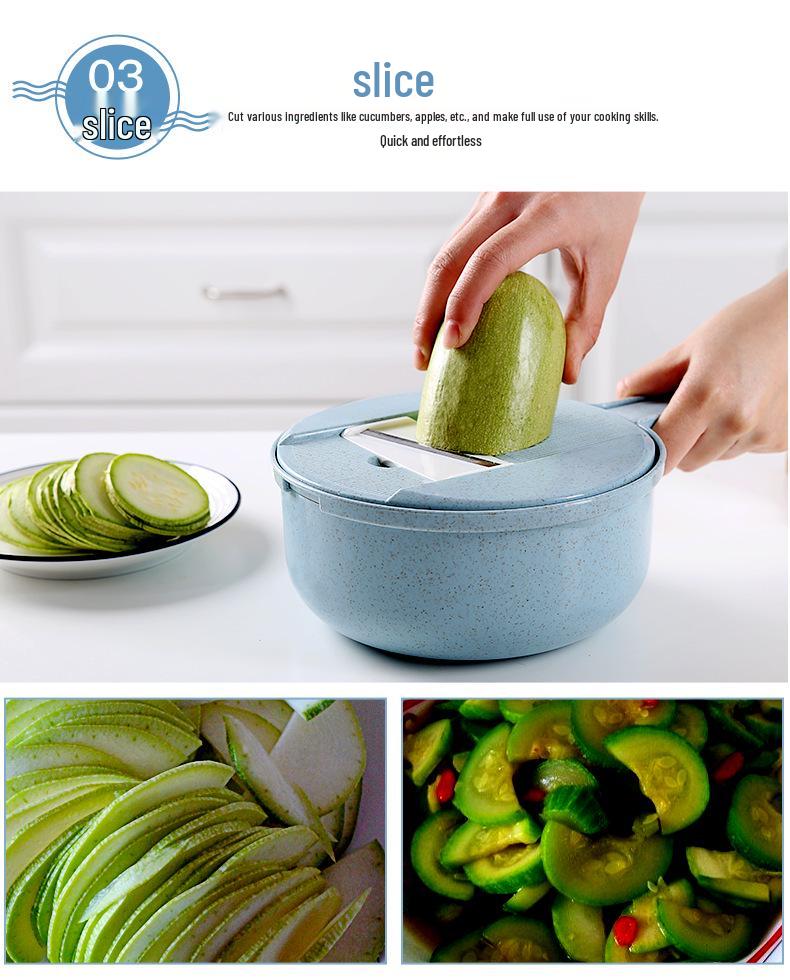 Multifunctional Kitchen Vegetable and Potato Grater & Slicer