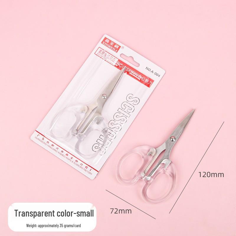 Stainless Steel Black Office Scissors - Versatile Craft and Household Use, Available In Small, Medium, and Large Sizes