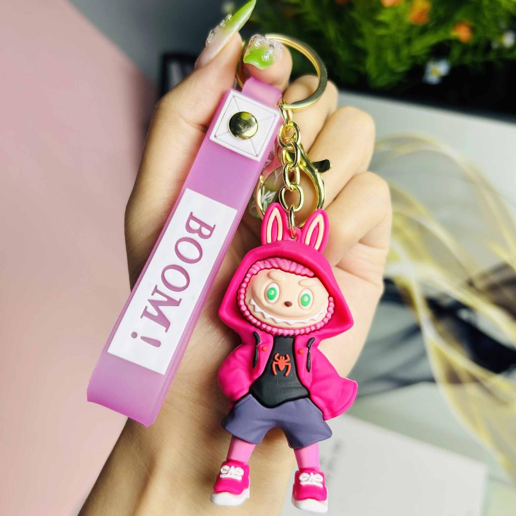 Sweater Keychain Sheep Silicone Doll Schoolbag Keychain Pendant