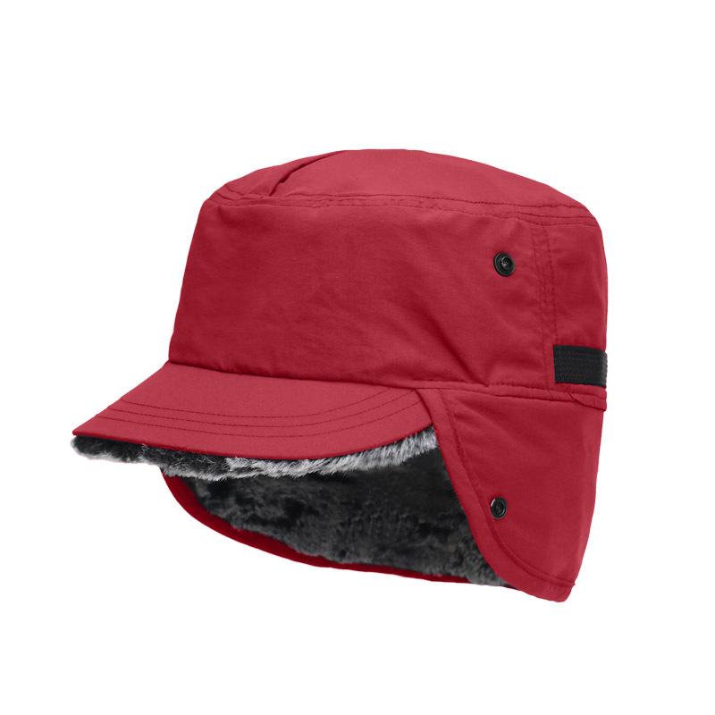Winter Trapper Hat: Windproof Military-Style with Velvet Ear Protection for Men & Women