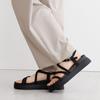 HIMIKO/Himiko/Cross Strap Sandals/651250 Black M