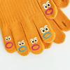 Mouth Mouth Monster Gloves Cartoon Autumn and Winter Knitted Gloves Cute Ugly Cute Creative Cycling Warm Gloves Women