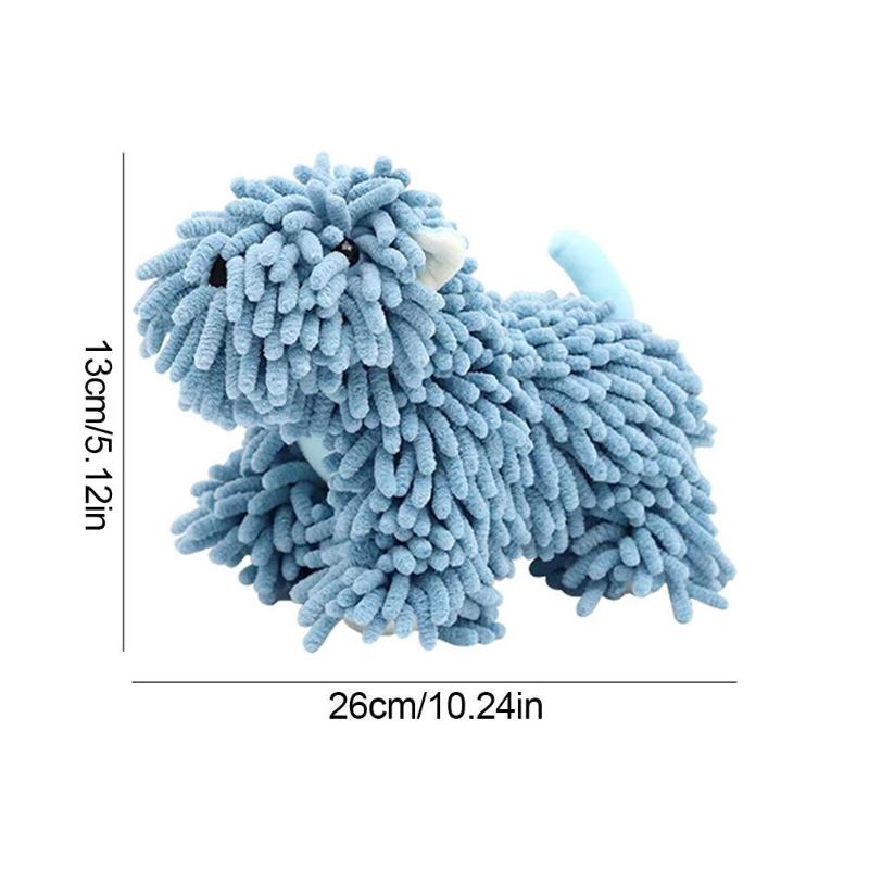 Charming Puppy Cartoon Hand Towel for Kitchen and Bathroom Soft Hanging and Absorbent
