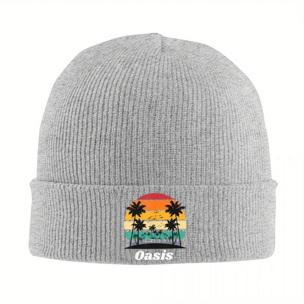 New New Summer Lovers OOasis Knitted Hat Beanie Winter Hats Warm Hip Hop Definitely Maybe Cap Unisex Women