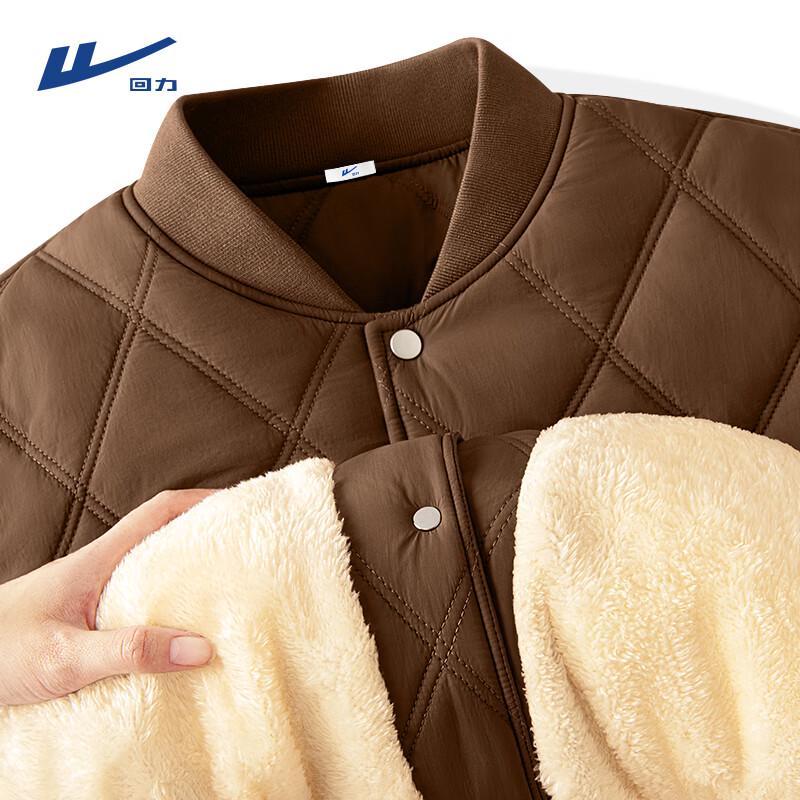 Warrior Men s Fleece-lined Padded Baseball Jacket L