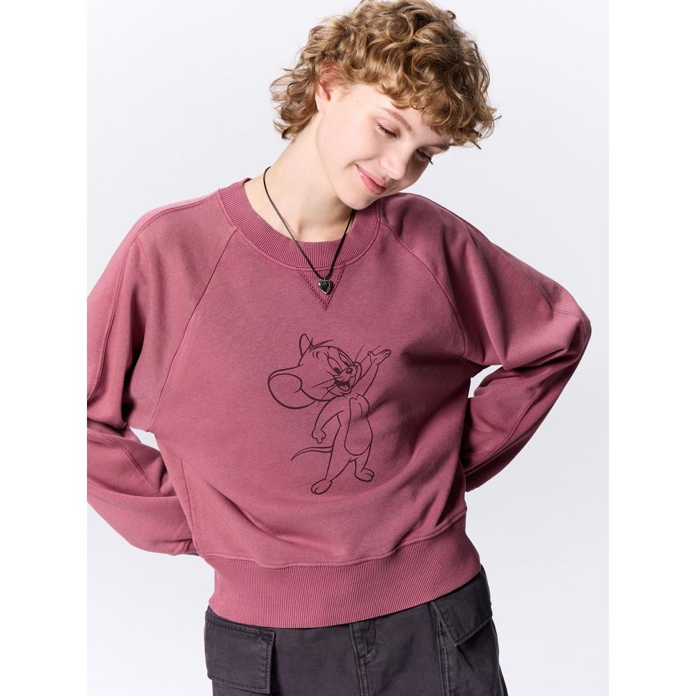 

Свитер Gu By Uniqlo Том и Джерри 15 RED/XS