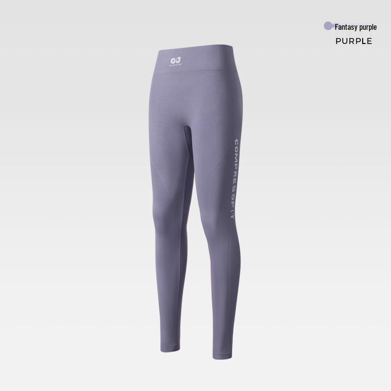 Seamless Nude High-Waist Yoga Pants: Women's Spring/Summer Hip-Lifting, Tight, Elastic Sports Fitness Wear.