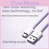 Android Fast Charging Data Cable For Huawei Xiaomi Oppo Vivo With Braided Material 15m