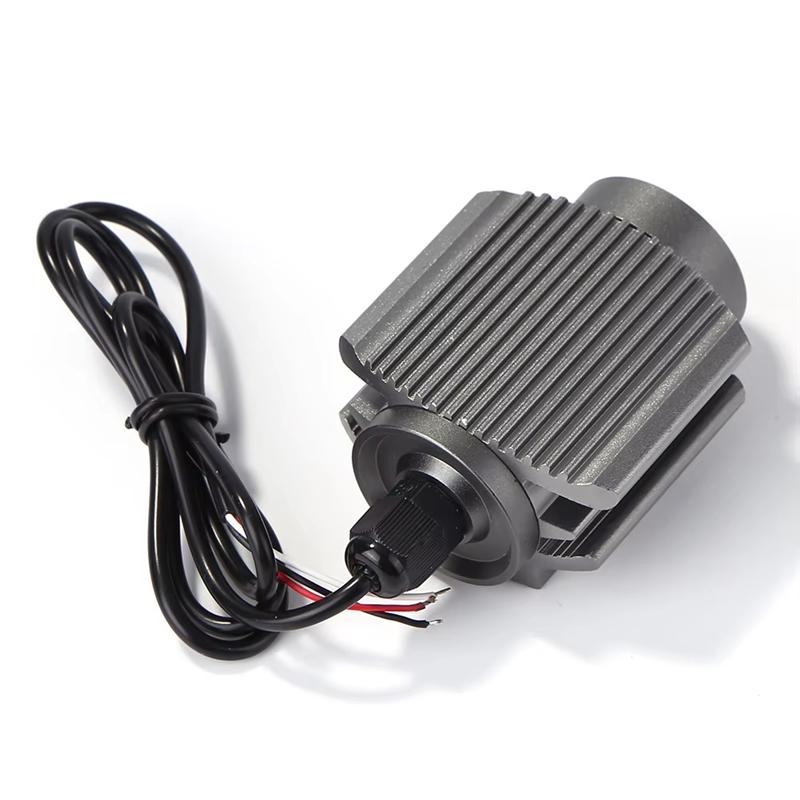 ABLZ-Motorcycle Waterproof Headlight Motorcycle Headlight Assembly House Fit Motorcycle Lamp Gunmetal Grey