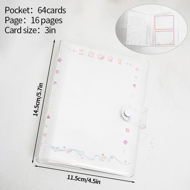 Kpop Mini Fotoalbum Fotokartenbinder Kpop Idol Fotokartenhalter Loseblattbinder Bildkartenhalter Fotosammlungsbuch