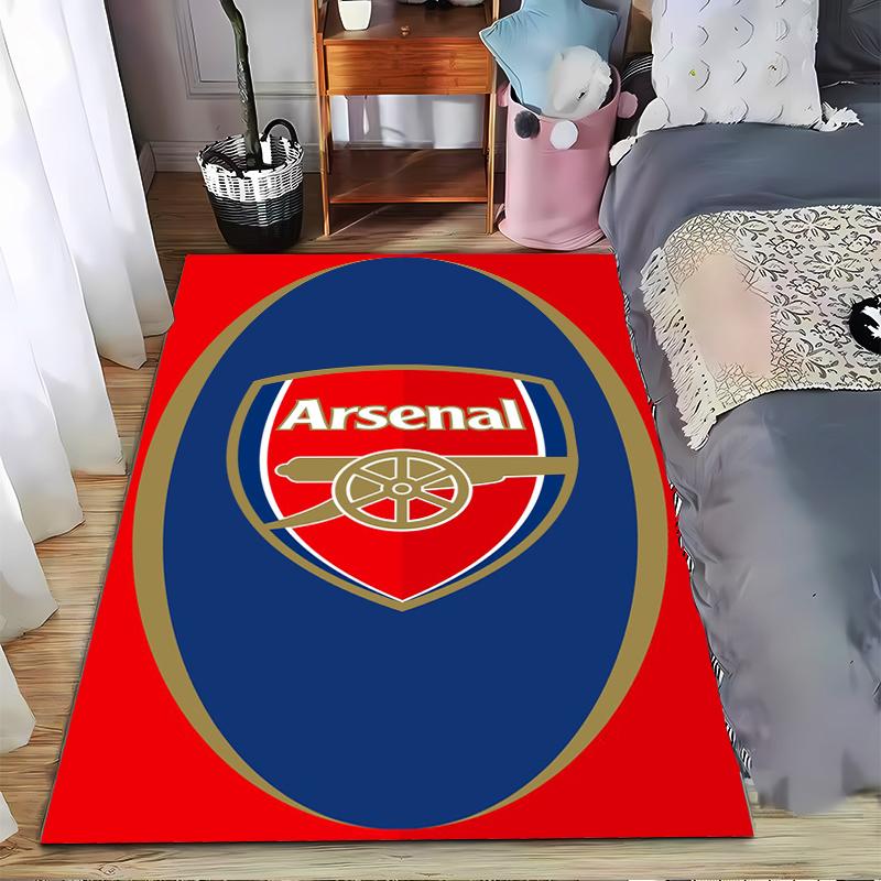 Arsenal Logo Designed floor mat, suitable as a non-slip mat for the living room or bedroom sofa