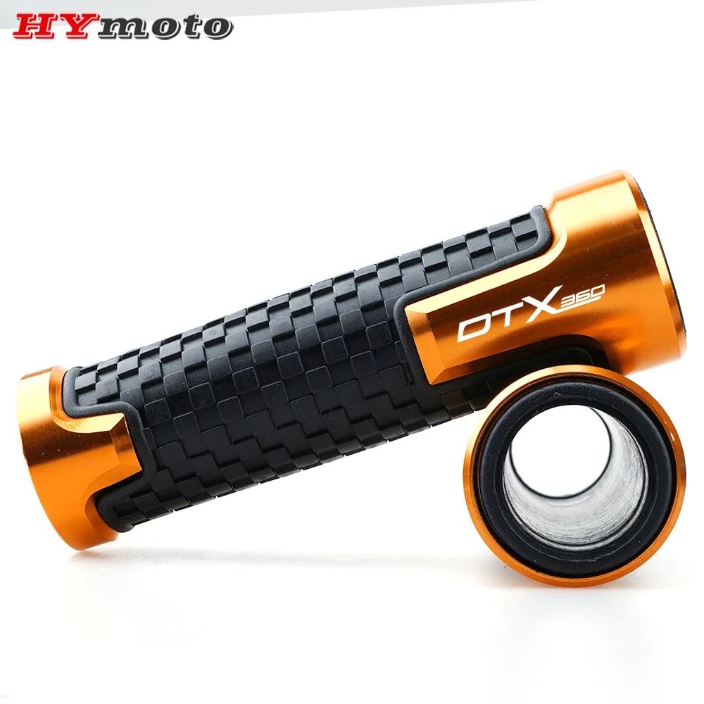 Motorcycle CNC Accessories Rubber Handbar Grips 7/8'' 22MM Handle Bar For KYMCO DTX 360 125 125i 350i DTX360 2021 2025 Universal