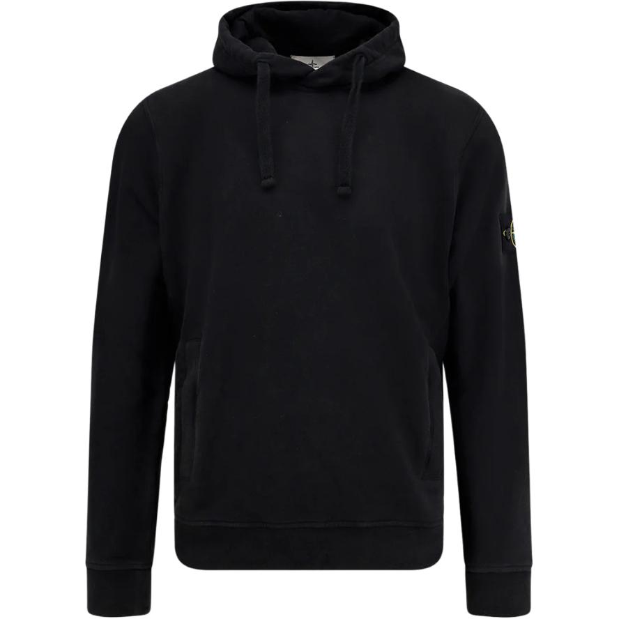 Stone Island Lange Mouw Effen Kleur Hoodie Sweatshirt Heren sweatshirt K2S156100029S0A20-V0029 XL
