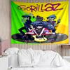 G-Gorillaz Band Tapestry for Bedroom Aesthetic Classroom Tapestries Wall Hanging for Living Room Dorm Office,Ideal Creative Gift