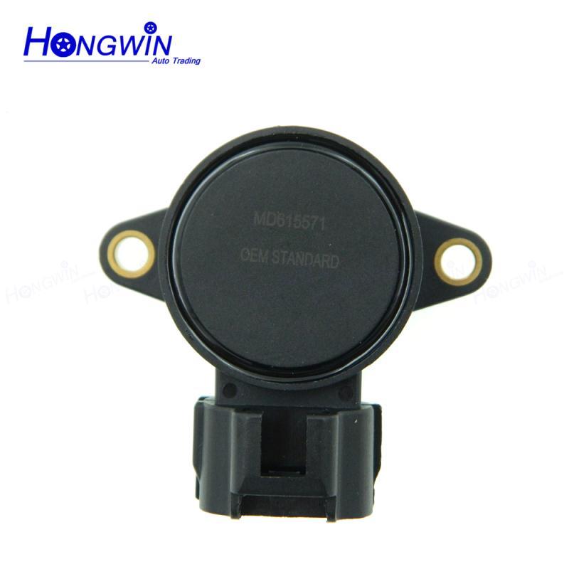 Genuine No. MD615571 Throttle Position Sensor TPS Sensor Fits MMitsubishi Lancer 2002-2007 4 Cyl 2.0L 726015W50 550439 550439B