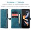 Full Coverage Card Holder Phone Bag Case For Samsung Galaxy Z Fold 4 Fold5 Fold4 Fold 5 5g Zfold4 Zfold5 Non -Slipp Matte Cases