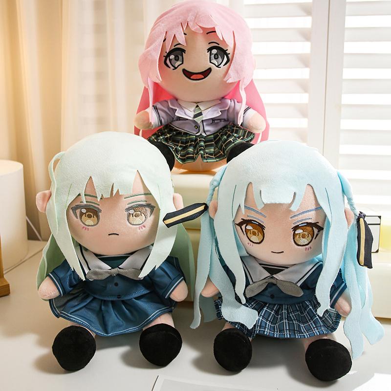 BanG Dream! It's MyGO Chihaya Anon Plush Toy Soft Cute Anime Stuffed Doll with Detailed Uniform Outfit Kawaii Plushie for Fans