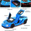 1:32 Scale Lambo LP770-4 Diecast Alloy Model Car Toy, Pull Back Vehicle with Sound and Light for Kids Adults Gift Collection