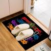 1PC Custom Name Turtle Power Artwork Theme Floor Mat Ideal for Living Room, Game Rooms, Office, Bedroom Floor Mat Playful Design