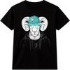 Ram T Shirt Goat Graphic Tee Cool Animal Wearing Cap Glasses Streetwear Shirt