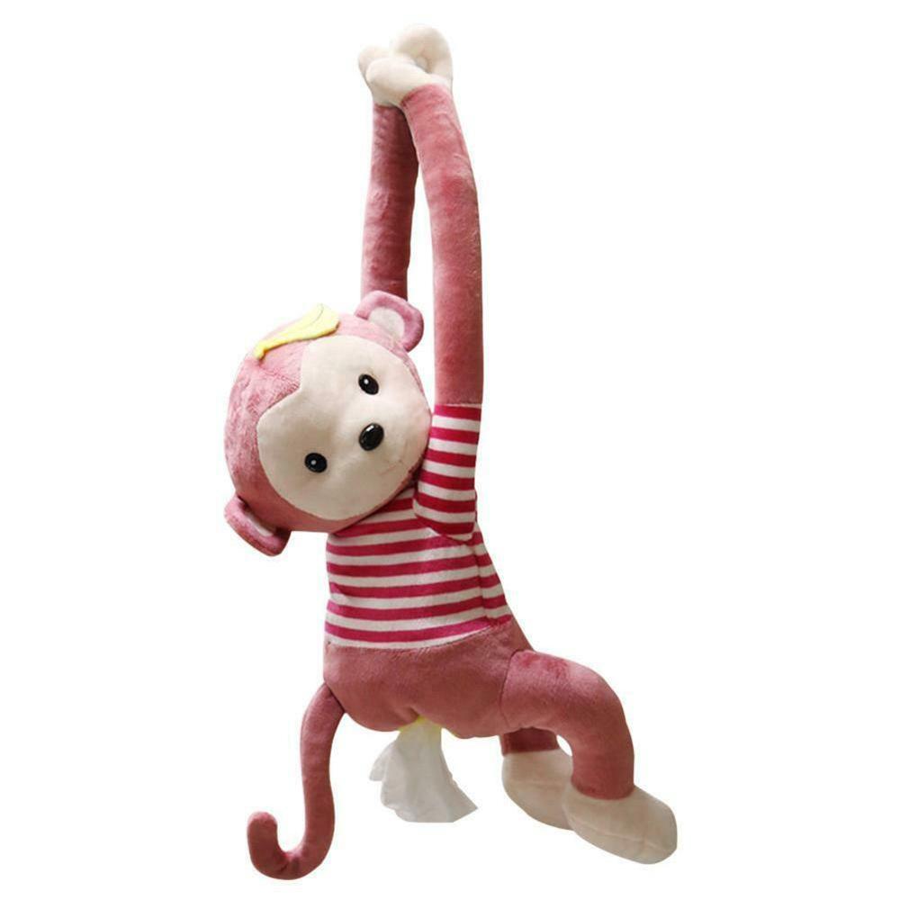 

Креативная коробка для салфеток Пеппи Обезьянка Чехол для бумажных салфеток Автомобиль Милый держатель для бумажных коробок Салфетка с изображением животных из мультфильмов красный