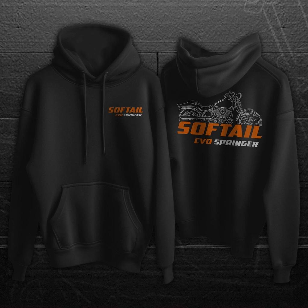 For Harley-Davidson FXSTSSE 2/3 CVO Softail Springer Fans - Motorcycle Hoodie