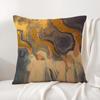 E-Edvard M-Munch Anxiety Cushion Cover Summer Coolness Linen Fabric Double-Sided Printing Pillow Case Sofa Home Decor Gift