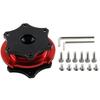 Steering Wheel Quick Release Hub Boss Kit Wheel Hub Adapter Fit For 6-bolt X 70mm Pattern Short Hubs and Steering Wheels