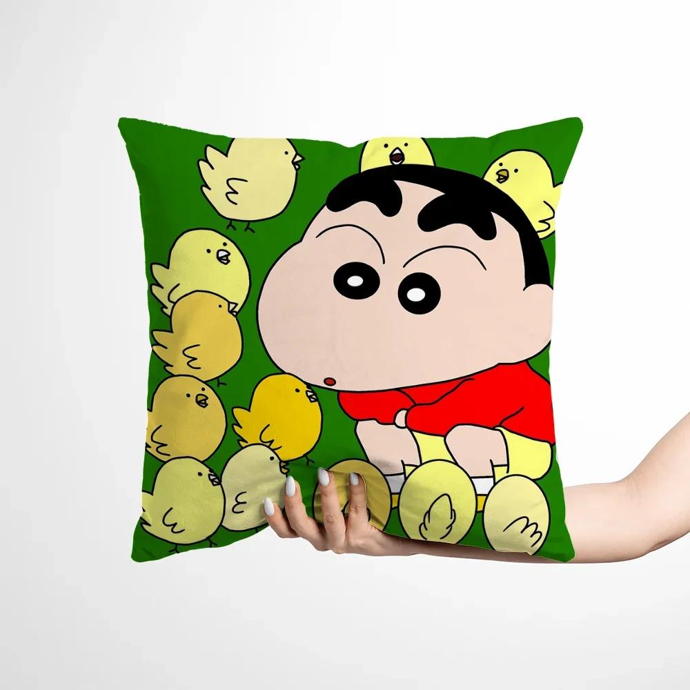 Cartoon Throw Pillow Covers Living Room Decoration Printed Sofa Cushion Cover Polyester Soft Pillowcase