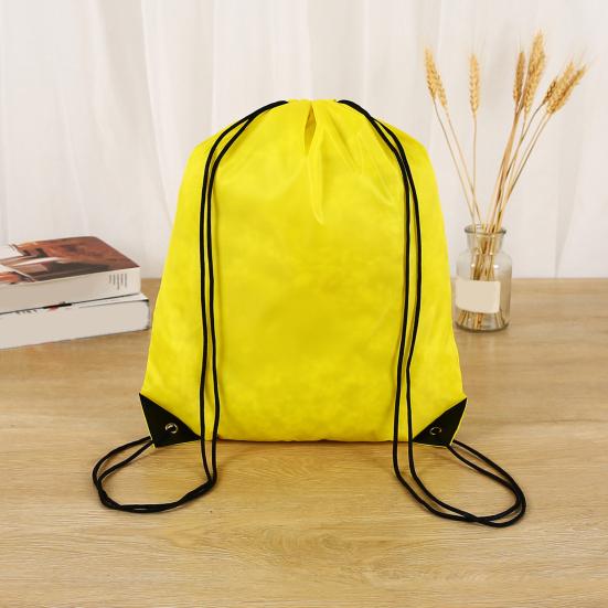 Folding Multifunctional Double-shoulder Braided Drawstring Backpack Bag for Sports