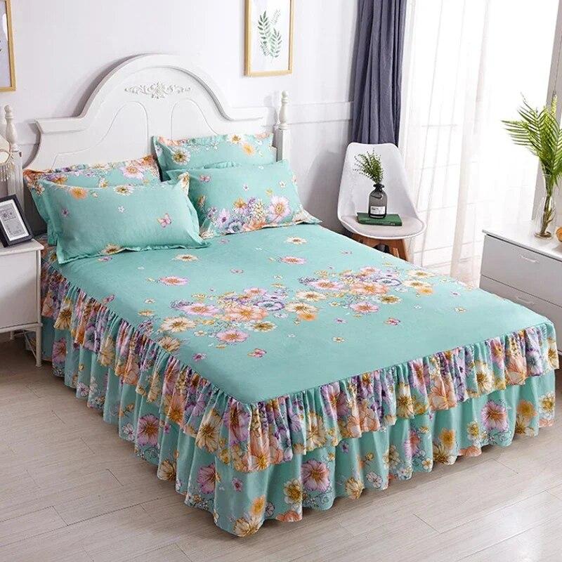 Юбка-кровать с цветочным принтом принцессы — фото 19