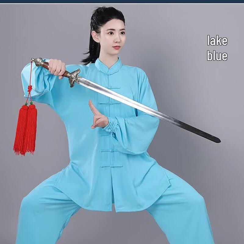 Chinese Style Cotton Silk Tai Chi  Martial Arts Uniform XXXL
