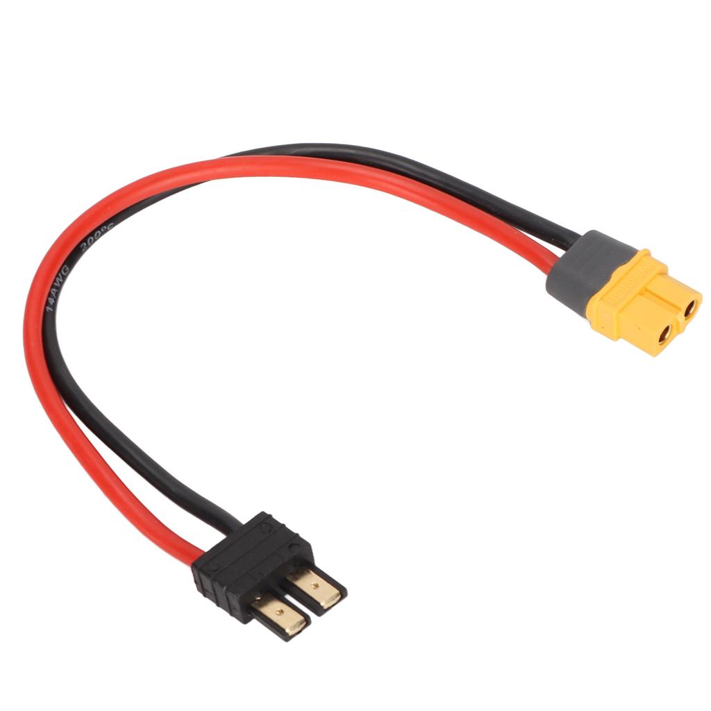 XT60H F to Male Adapter Cable 14AWG XT60H F Plug Adapter Cable for RC Car Boat Drone
