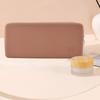 Rectangle Makeup Brush Case Portable Toiletries Purse Silicone Cosmetic Bag  Headphone Bag